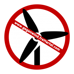 Gegen Windkraft im Frettertal Logo